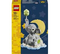LEGO Jeu de construction 40814 – Le bébé éléphant dans le ciel