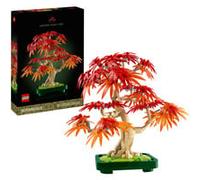 LEGO Botanicals Bonsaï d’Érable Rouge du Japon - Kit de Construction Adulte - Plante Artificielle avec Feuilles Rouges et Oranges - Pot Constructible - Idée Cadeau - Décoration Intérieure DIY 10348