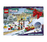LEGO® Friends - Calendrier de l’Avent 2023 - 24 Cadeaux dont 8 Figurines d'Animaux - Cadeau Noël