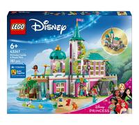 LEGO 43267 DISNEY, Le château des princesses et Royal animaux , Jouets de construction