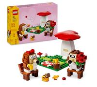 LEGO Le pique-nique des hérissons - Jouet avec champignon - Jeu de construction dès 8 ans, thème de la nature - Cadeau pour garçon ou fille ou idée cadeau pour la St Valentin pour femme ou homme 40711