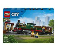 LEGO City 60511 Le Train à Vapeur Rétro - Jouet Garçon ou Fille dès 7 ans - Maquette STEM