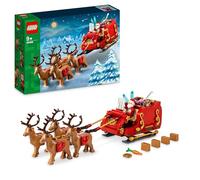 LEGO Jeu de construction Le traîneau du Père Noël 40499 – Dès 9 ans – Cadeau de Noël