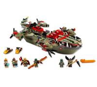 LEGO Legends Of Chima - Playthèmes - 70006 - Jeu de Construction - Le Croc Navire Cragger
