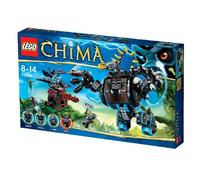 LEGO Legends of Chima - Playthèmes - 70008 - Jeu de Construction - L' ultra Robot de Gorzan