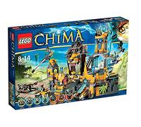 LEGO Legends of Chima - Playthèmes - 70010 - Jeu de Construction - Le Temple de la Tribu Lion