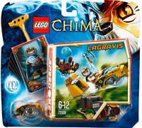 LEGO Legends of Chima - Speedorz - 70108 - Jeu de Construction - L' attaque du Nid Royal