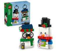 LEGO Bonhommes de neige décoratifs saisonniers, Jouets de construction