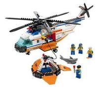 LEGO - L'hélicoptère et le canot de sauvetage des garde-côtes G