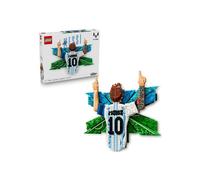 LEGO Lionel Messi 43018 Celebration Tableau mural 3D football 1 427 pièces Bleu Vert