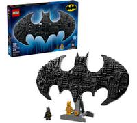 LEGO DC Batman Logo de Batman - Jouet de Construction avec Super-Héros - 2 Minifigurines - Décoration Murale 3D - Idée de Cadeau DIY pour Garçon dès 12 Ans ou Ado Fan du Film 76330