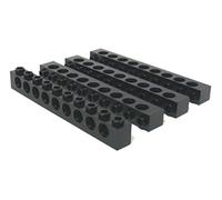 Lego Lot de 10 Technic Lift Bracelet 1 x 3 Picots en Bleu.