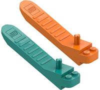 LEGO Lot de 2 séparateurs de pierre (orange et turquoise) 96874