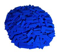 LEGO Lot de 5 Pierre 2 x 6 » en Bleu.