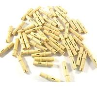 Lego Lot de 50 Technic broches de long en beige.