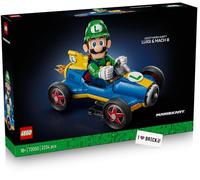 LEGO Luigi Turbo Flitzer - LEGO 72050 avec carrelage imprimé