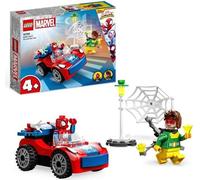 LEGO Marvel 10789 La Voiture de Spider-Man et Docteur Octopus, Jouet avec Spidey et Briques