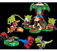 LEGO marvel 11200 Spidey contre le raptor de Gobby à la cabane dans l’arbre Idée Cadeau,Maquette,Décoration Maison