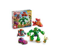 LEGO Marvel 11211 Loki vs Équipe Iron Man Coffret de Construction 204 Pièces avec 4 Minifigurines