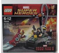 LEGO Marvel 76008 Iron Man vs The Mandarin Ultimate Showdown Heartbreaker Neuf