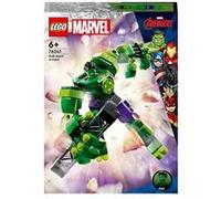 LEGO Jouet de construction 76241 Marvel L’Armure Robot de Hulk – Figurine Avengers, 6 ans