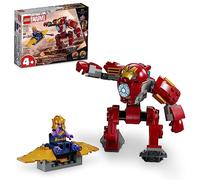 LEGO Marvel Iron Man Hulkbuster vs. Thanos 76263 Jeu de construction avec figurines Thanos et Iron Man, jouet Hulkbuster avec mécanisme articulé pour action de combat de super-héros, jouet Marvel