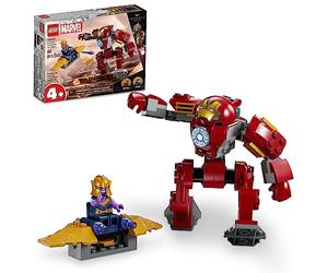 Lego Marvel - 76263 - Jeu de Jouets de Construction Iron Man Hulkbuster vs Thanos et Iron Man - Jouet Hulkbuster avec Mech Mobile pour Combat de Super-héros