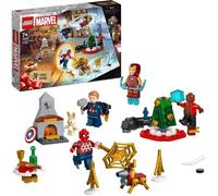 LEGO® Marvel 76267 Le Calendrier de l’Avent des Avengers 2023, 24 Cadeaux incluant Captain America, Spider-Man, Iron Man et Plus