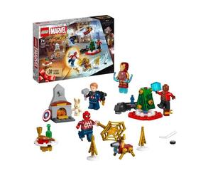 LEGO Marvel 76267 Le Calendrier de l'Avent des Avengers 2023, 24 Cadeaux incluant Captain America, Spider-Man, Iron Man et Plus