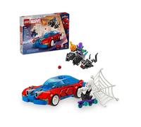 LEGO Marvel 76279 Coffret Voiture de Course Spider-Man avec Venom & Bouffon Ver