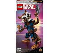 LEGO® 76282 Marvel Rocket et Bébé Groot, Jouet pour Enfants, Film Les Gardiens de la Galaxie, Figurine de Super-Héros