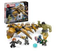 LEGO® Marvel 76290 Les Avengers Contre le Léviathan, Set avec minifigurines de super-héros