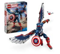 LEGO Marvel 76296 Figurine du nouveau Captain America à construire - Jeu de rôle dès 8 ans