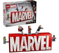 LEGO Marvel 76313 Logo MARVEL et ses super héros - Jeu de construction Avengers des 12 ans