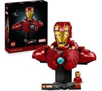 LEGO | Marvel 76327 Buste d'Iron Man MK4 - Set De Construction Pour Adulte - Idée Cadeau
