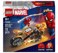 LEGO Marvel 76335 Spider-Man et sa moto contre Ghost Rider