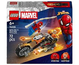 LEGO Marvel 76335 Spider-Man et sa moto contre Ghost Rider