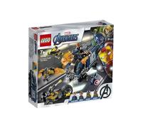 LEGO Marvel Avengers L’attaque du camion des Avengers 76143 - De l’action avec les super-héros Captain America et Hawkeye - Figurines et véhicules fascinants - Formidable cadeau pour les enfants et les fans de jouets et de sets de jeu Marvel Avengers à collectionner (477 pièces)