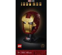 LEGO 76165 Marvel Super Heroes Casque d'Iron Man, piéce de Collection pour Adultes