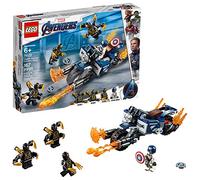 LEGO Kit de construction Marvel Avengers Captain America: Outriders Attack 76123 – 167 pièces