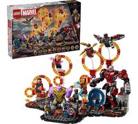 LEGO Marvel Avengers : End Game - Final Battle, set avec 10 figurines dont Iron Man, Black Panther et Ant-Man, jouet pour enfant, idée cadeau pour 10 ans, garçon et fille 76323