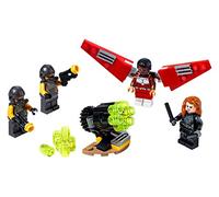 Lego Marvel - Le Faucon Et Black Widow S'unissent - 40418