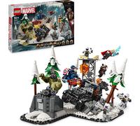 LEGO Marvel Avengers : Time of Ultron, jouet à construire pour enfant avec 8 figurines de super-héros dont Iron Man, Thor et Hulk, idée cadeau pour les garçons et les filles de 8 ans, 76291