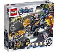LEGO Marvel Avengers Truck Take-Down 76143 Captain America and Hawkeye Superhero Action, Cool Minifigures and Vehicles, New 2020 (477 Pieces)