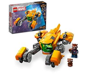 Lego Marvel Baby Rocket's Ship 76254 Jouet à Construire de Gardiens de la Galaxie 3 avec fusée Raton Laveur et bébé fusée, Jouet de Super héros à Collectionner pour Enfants à partir de 8 Ans