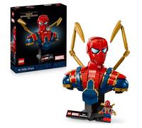 LEGO | Marvel Buste d’Iron Spider-Man - Set de Construction & Maquette à Exposer pour Adulte - Bras Mobiles, Tête Rotative & Minifigurine de Super-Héros - Cadeau Collector pour Fans des Avengers 76326