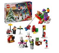 LEGO® Calendrier de l’Avent Marvel 76293 Spider-Man 2024 – Cadeau festif pour enfants