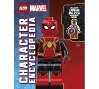 Dorling Kindersley – Encyclopédie des personnages LEGO Marvel – Avec minifigurine Captain America