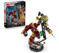 LEGO Marvel Epic Battle: Hulkbuster vs. The Hulk - Superhero Toy w/ 2 Action F