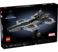 LEGO Marvel Helicarrier des Avengers, modèle constructible de porte-avions pour les fans adultes des films de super-héros et les constructeurs qui aiment collectionner les modèles réduits, cadeau pour